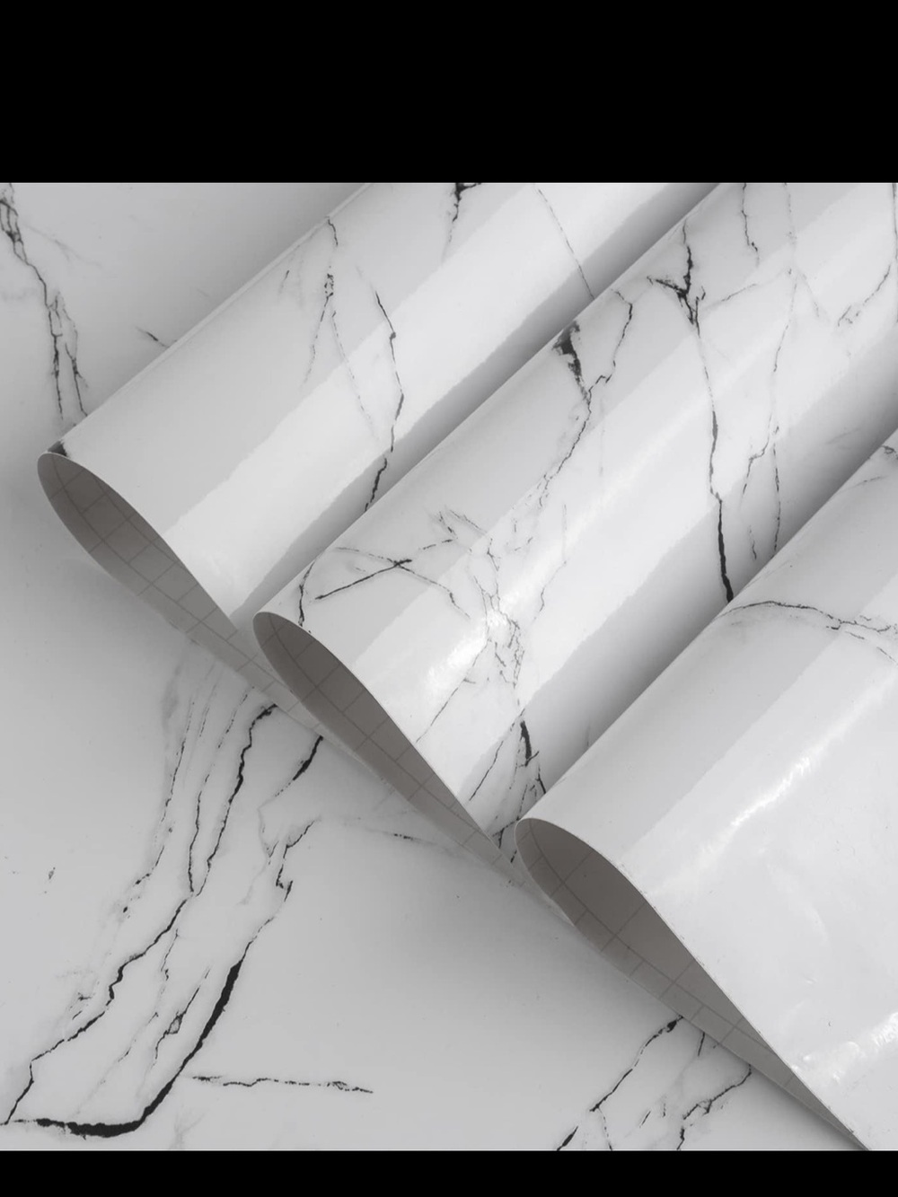 Marble Peel and Stick Wallpaper: Contact Paper Roll - DIY home improvement